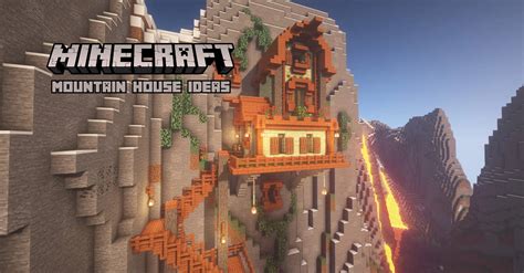 house in a mountain minecraft